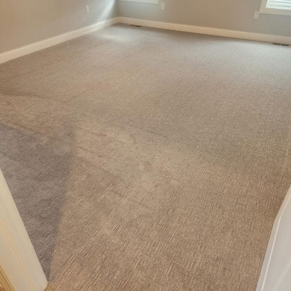 beige carpets in a bedroom